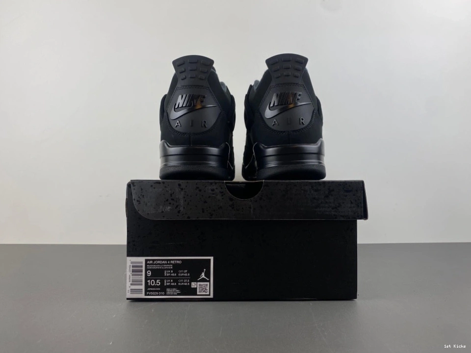 Black FV5029-010 Men's Jordan Cat  (2025) Retro 4 0124